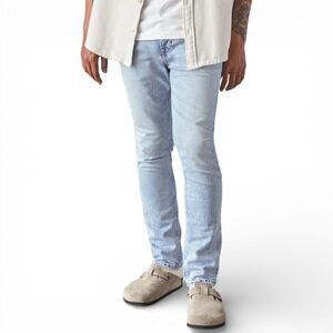 NWT Outerknown Men's Organic SEA Jean The Cove Slim Bay Blue 31x32